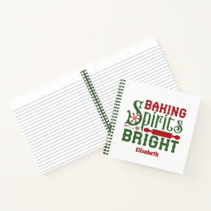 Cuaderno Baking Spirits Bright add name agrega tu propia re