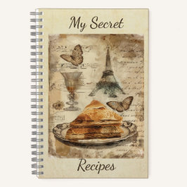 Cuaderno Baklava Ephemera Collage Art Notebook
