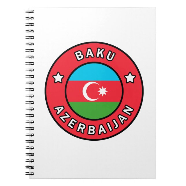 Cuaderno Bakú Azerbaiyán (Frente)