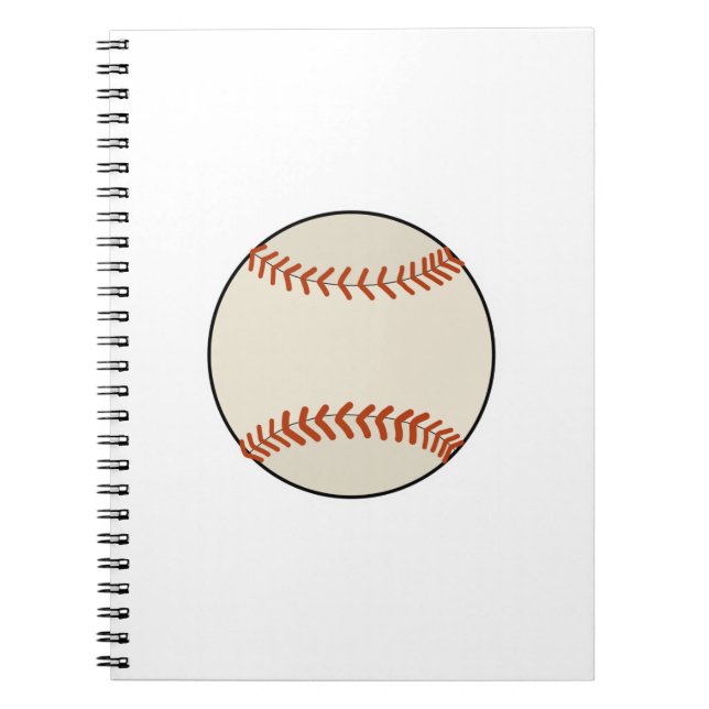 Cuaderno Bala de béisbol (Frente)