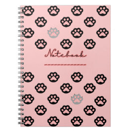 Cuaderno Balck Cat Paws