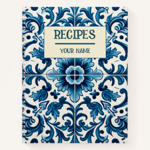 Cuaderno Baldosa azul portuguesa