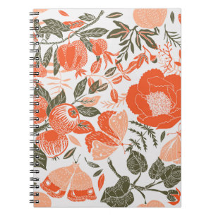Cuaderno Baldosa de decoración del jardín de verano