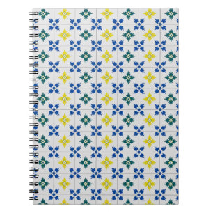 Cuaderno Baldosas de bonito de Lisboa o azulejo