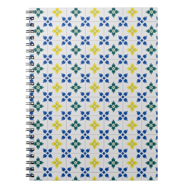Cuaderno Baldosas de bonito de Lisboa o azulejo (Frente)