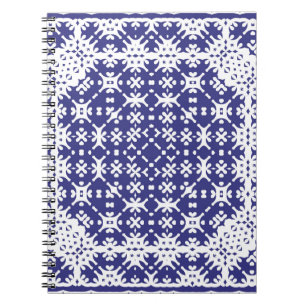 Cuaderno Baldosas de cerámica de colores decorativos. Mínim