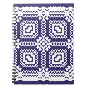 Cuaderno Baldosas de cerámica de colores decorativos. Uso v