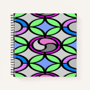 Cuaderno Baldosas de color cristal