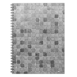 Cuaderno Baldosas de colores en Lisboa en abstracto de pare