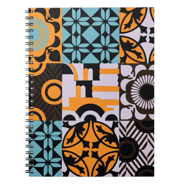 Cuaderno Baldosas de época: detalles decorativos complejos. (Frente)
