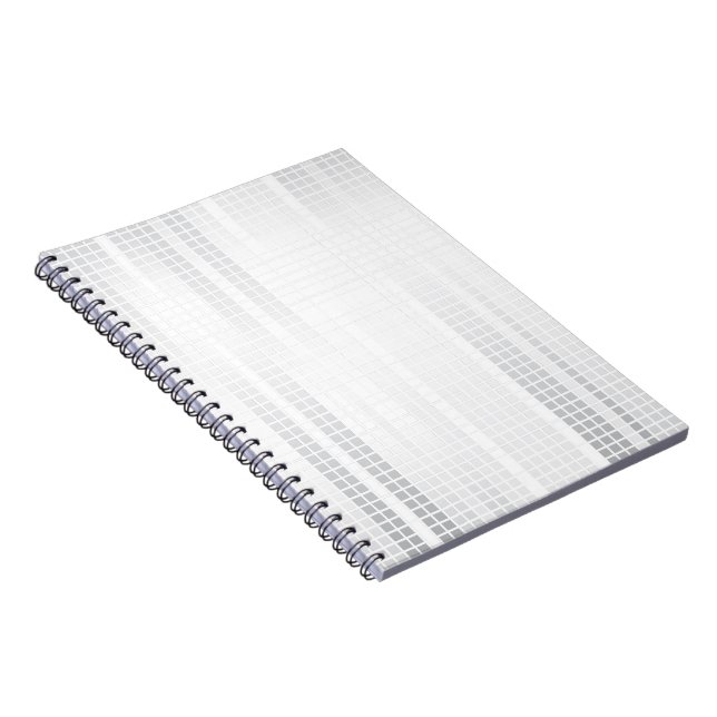 Cuaderno Baldosas de mosaico blanco (Lado Derecho)