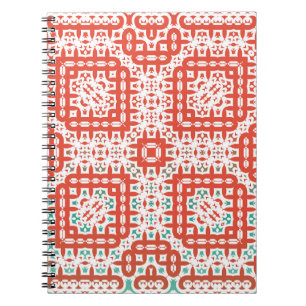 Cuaderno Baldosas de talavera de cerámica de colores decora