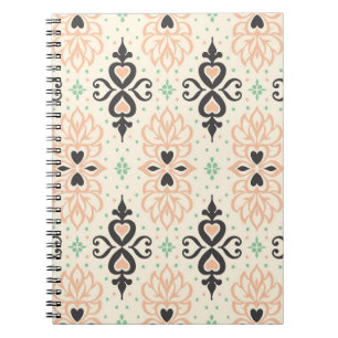 Cuaderno Baldosas de Talavera, diseño ornamental mediterrán
