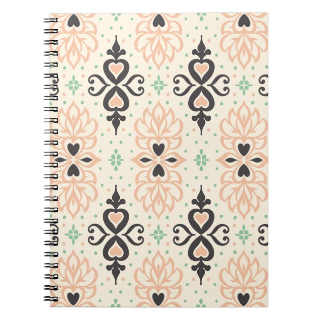 Cuaderno Baldosas de Talavera, diseño ornamental mediterrán (Frente)