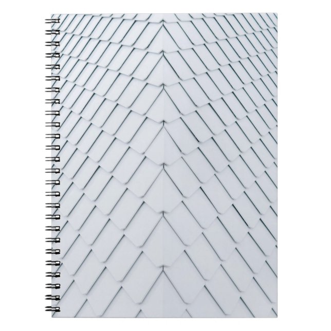 Cuaderno Baldosas de techo blanco (Frente)