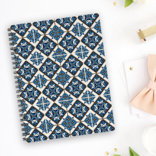 Cuaderno Baldosas mediterráneas, portuguesas, azulejo, mall