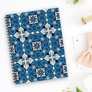 Cuaderno Baldosas mediterráneas, portuguesas, azulejo, mall