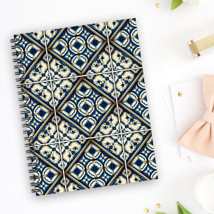 Cuaderno Baldosas mediterráneas, portuguesas, azulejo, mall