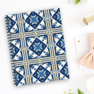 Cuaderno Baldosas mediterráneas, portuguesas, azulejo, mall