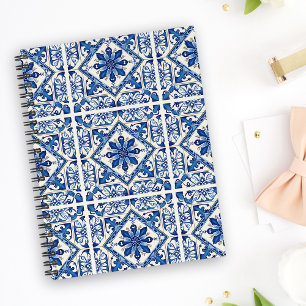 Cuaderno Baldosas mediterráneas, portuguesas, azulejo, mall