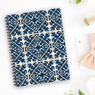 Cuaderno Baldosas mediterráneas, portuguesas, azulejo, mall