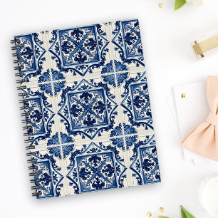 Cuaderno Baldosas mediterráneas, portuguesas, azulejo, mall