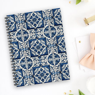 Cuaderno Baldosas mediterráneas, portuguesas, azulejo, mall