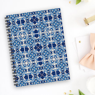 Cuaderno Baldosas mediterráneas, portuguesas, azulejo, mall
