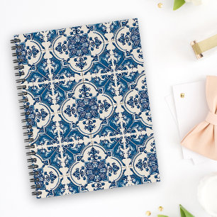 Cuaderno Baldosas mediterráneas, portuguesas, azulejo, mall