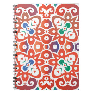 Cuaderno Baldosas ornamentadas antiguas talavera méxico. Di