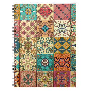 Cuaderno Baldosas portuguesas: Estilo Azulejo sin inconveni