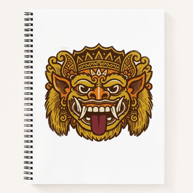 Cuaderno Balinese Cultural Barong  (Anverso)