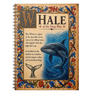 Cuaderno Ballena, Arte de Bestiario Medieval