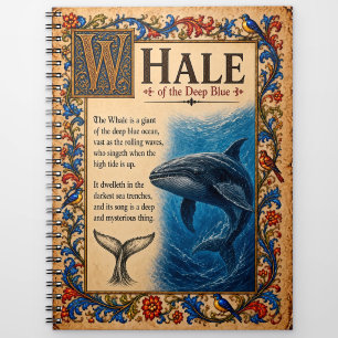 Cuaderno Ballena, Arte de Bestiario Medieval