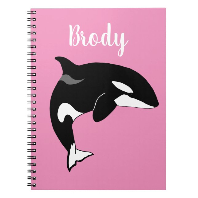 Cuaderno Ballena asesina de Orca (Frente)
