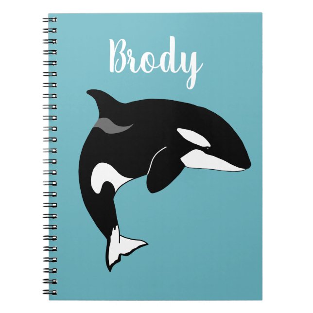 Cuaderno Ballena asesina de Orca (Frente)