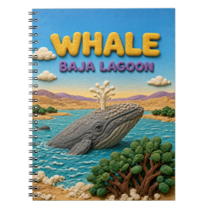 Cuaderno Ballena Baja Lagoon Modern KlayKoo