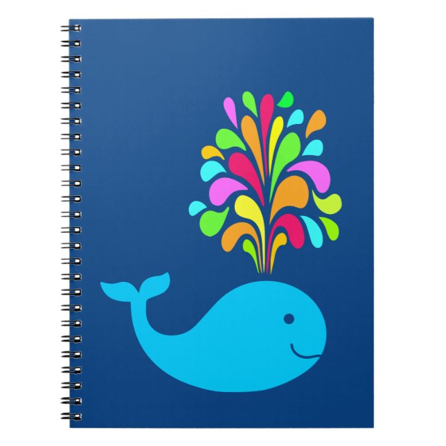 Cuaderno Ballena divertida (Frente)