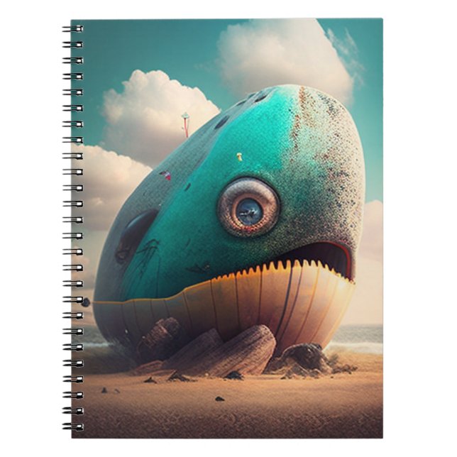Cuaderno Ballena extraña (Frente)