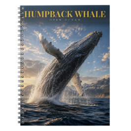 Cuaderno Ballena jorobada ANIMALES de océano abierto