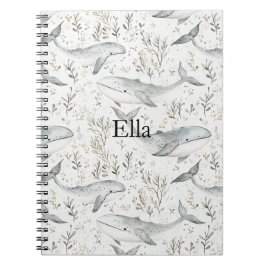 Cuaderno Ballenas gris oceánicas