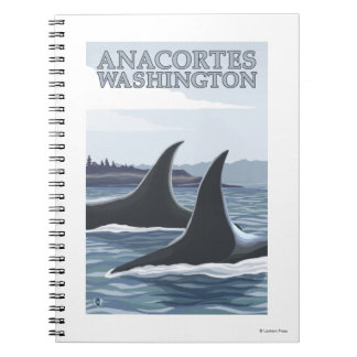 Cuaderno Ballenas Orca #1 - Anacortes, Washington