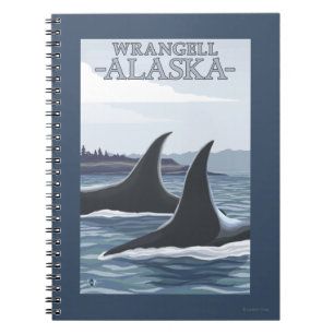 Cuaderno Ballenas Orcas #1 - Wrangell, Alaska