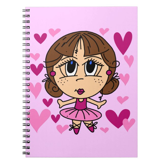 Cuaderno Ballerina Chica (Frente)
