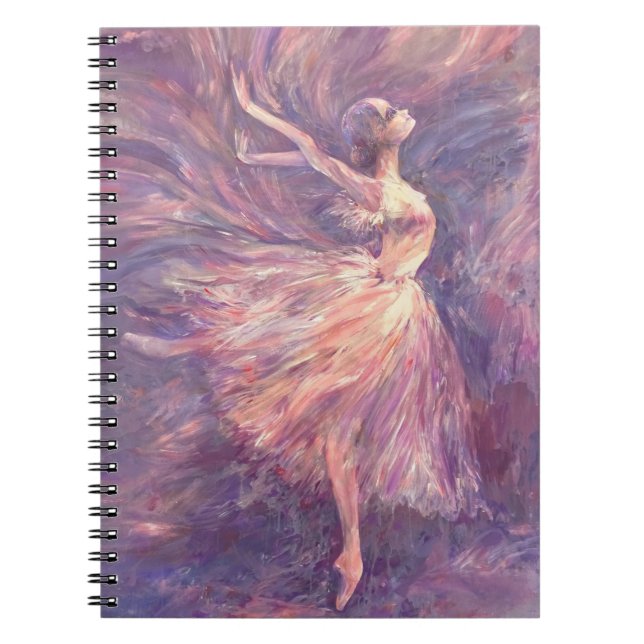 Cuaderno Ballerina en arabesco (Frente)