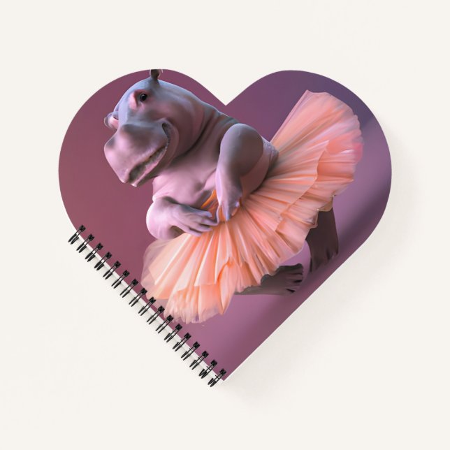 Cuaderno Ballerina Hippo (Anverso)