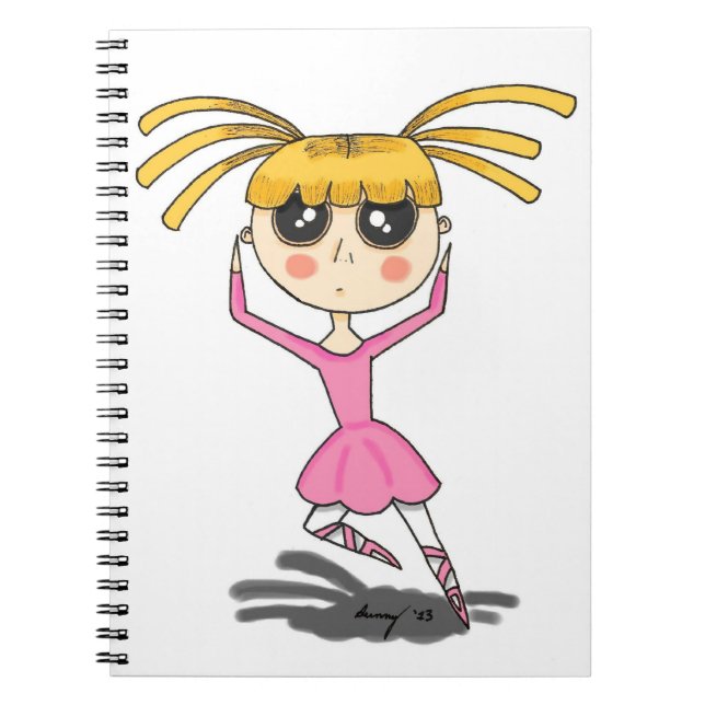 Cuaderno Ballerina Notebook (Frente)