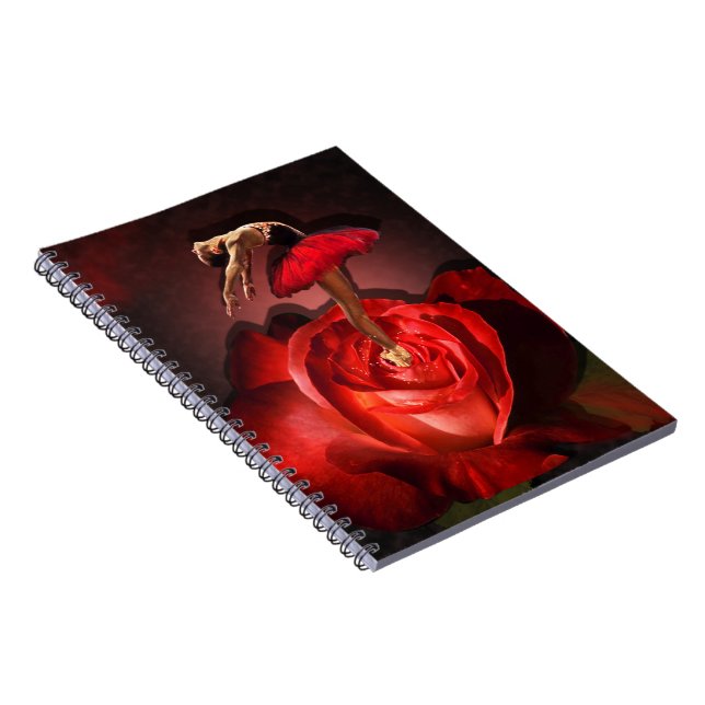 Cuaderno Ballerina Rosa - Portátil (Lado Derecho)