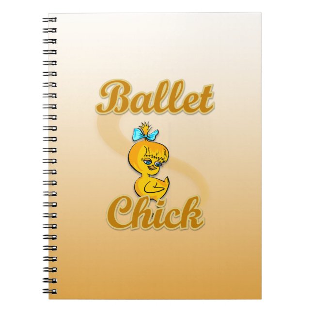 Cuaderno Ballet Chick (Frente)