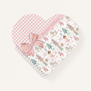Cuaderno Ballet de Navidades rosados caprichosos
